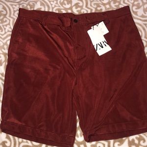 ZARA CAPRIS FOR MEN !! Color RED